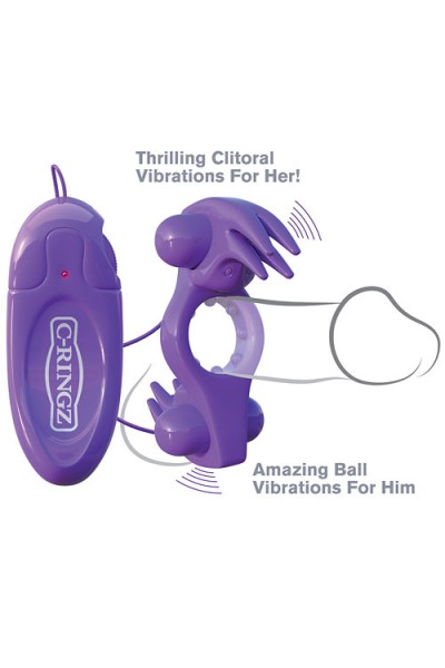 Pipedream Vibrating Wabbit Couples Ring