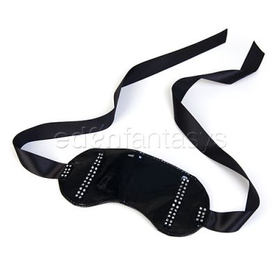 Bound by diamonds ribbon eye mask