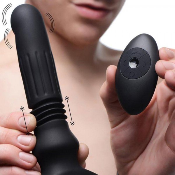 Thunderplugs Swelling and Thrusting Silicone Anal Plug