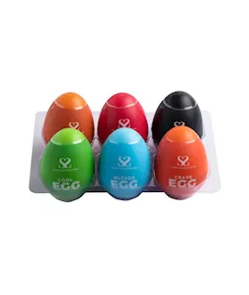 Share Satisfaction Masturbator Eggs - Set Of 6 - Various — image 13 of 23