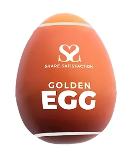 Share Satisfaction Masturbator Egg - Golden