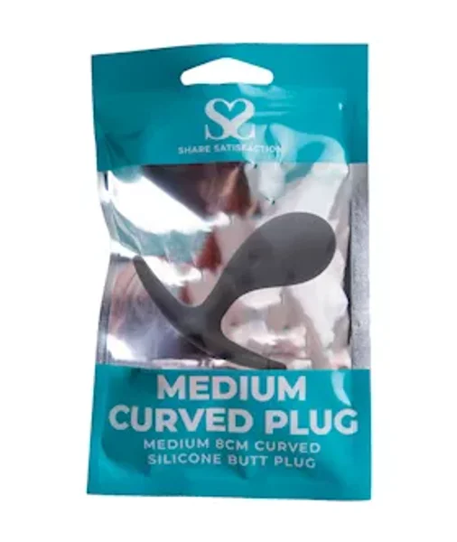 Share Satisfaction Medium Curved Plug — image 9 of 9