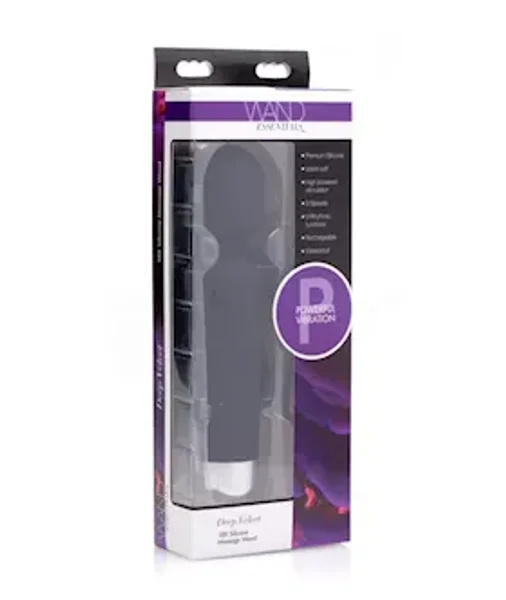 Deep Velvet 18x Massager Wand - Black - 8 Inch — image 5 of 6