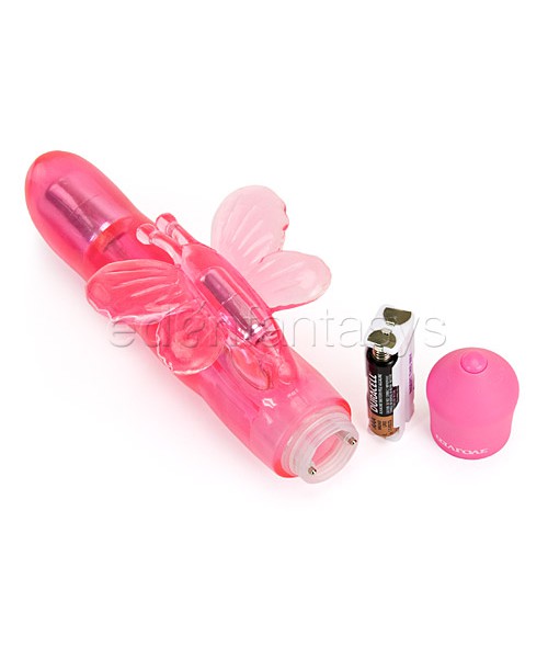 Butterfly rabbit vibrator