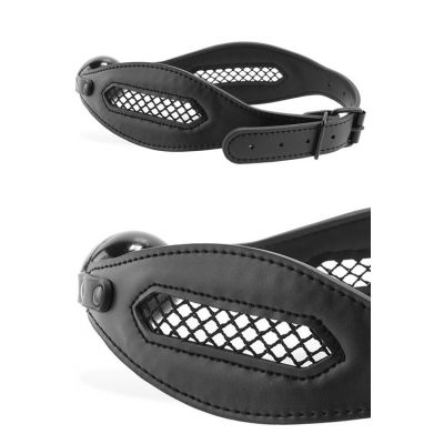 Sex Mischief 1 5 Ball Gag With Fishnet Strap