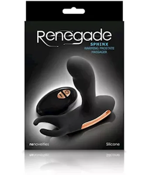 Renegade Sphinx Warming Prostate Massager    - Black — image 4 of 4