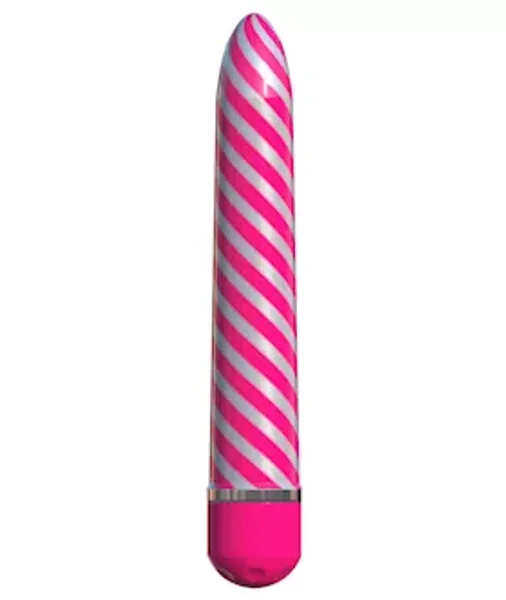 Classix Sweet Swirl Vibrator - Pink - 8 Inch — image 4 of 6