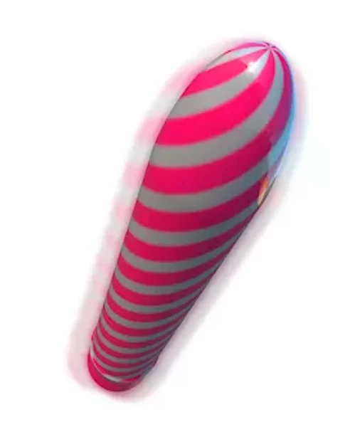 Classix Sweet Swirl Vibrator - Pink - 8 Inch — image 5 of 6