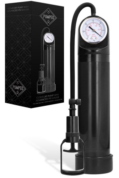 Shots Toys 11.8" Comfort Penis Pump - Advanced PSI Gauge