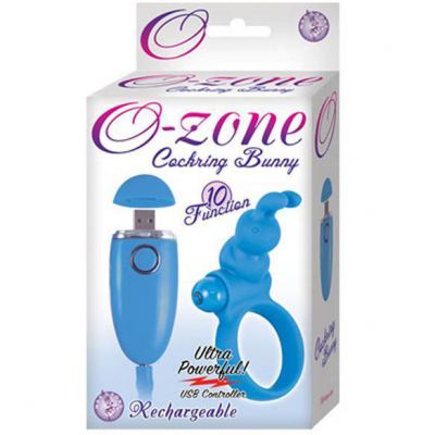 Rechargeable Vibrating Bunny Cockring
