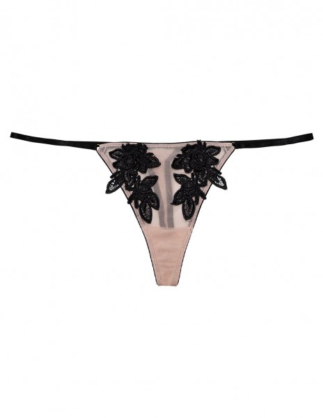 HUSTLER Applique Thong