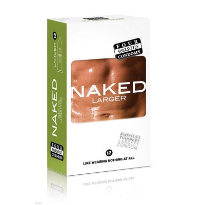 Four Seasons Large Naked Condoms 12 pack