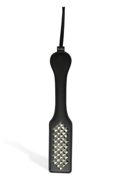 Sportsheets International Metal Studded Faux Leather 12.5" Paddle