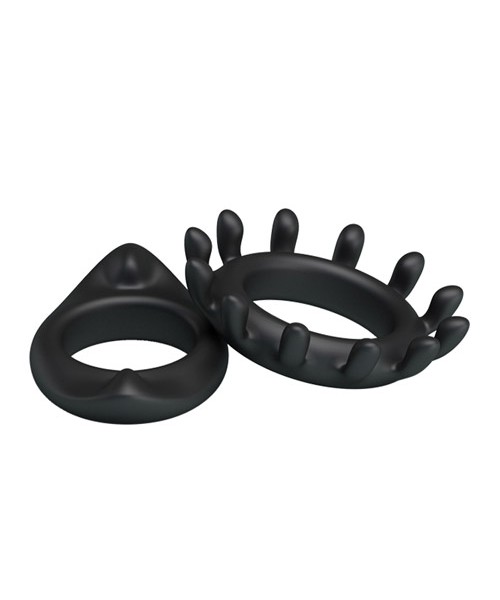 Tickler cock ring set