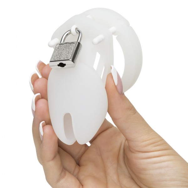 DOMINIX Deluxe Male Silicone Chastity Cage