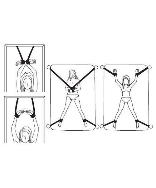 Toynary MT07 restraint set with straps