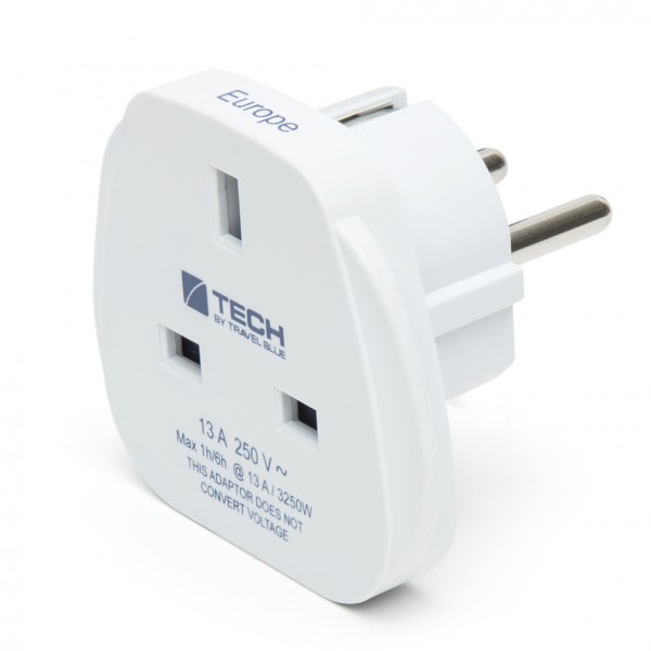 UK to Europe Continental Adaptor