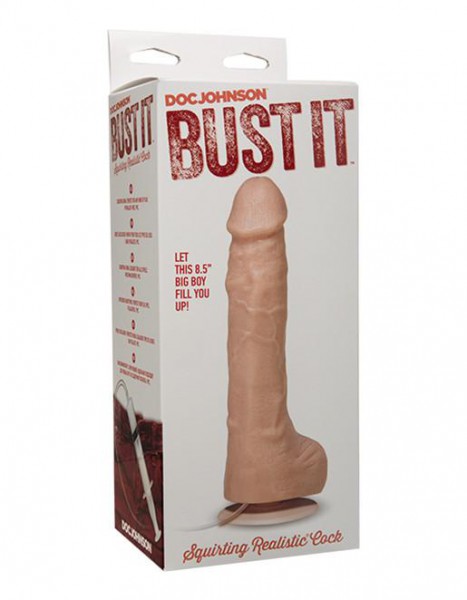 Bust It Squirting Realistic Cock