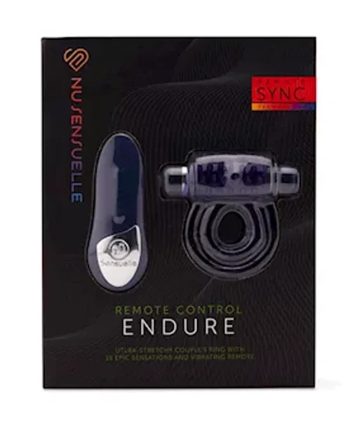 NU Sensuelle Remote Control Bullet Ring Blue — image 5 of 5