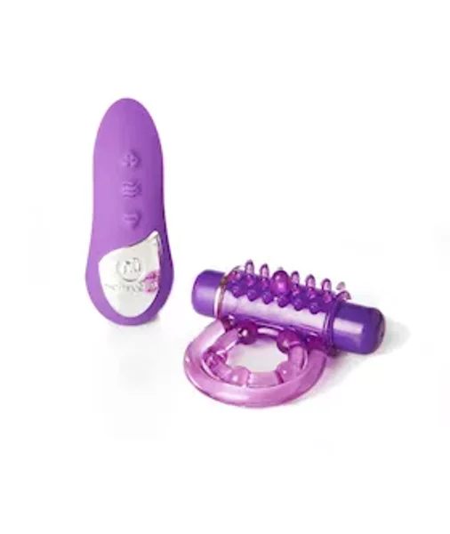 NU Sensuelle Remote Control Bullet Ring Purple — image 3 of 3