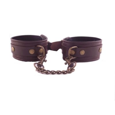 Harmony Brown Leather Wrist Restraints