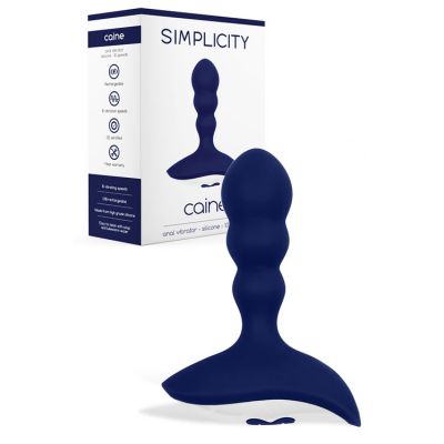 Simplicity 4 8 USB Rechargeable Silicone Anal Vibrator