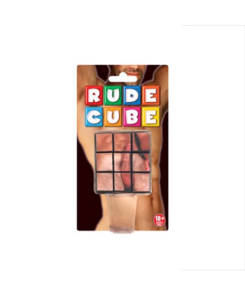 Rude Cube 3-D Combination Puzzle