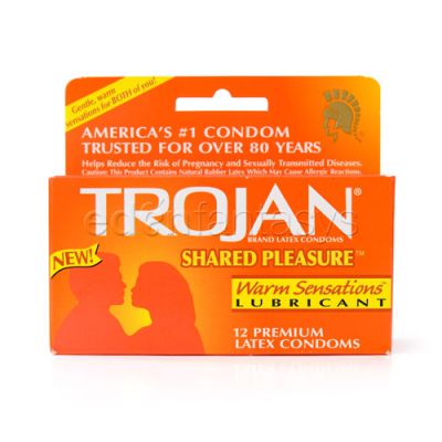 Trojan shared pleasure warm