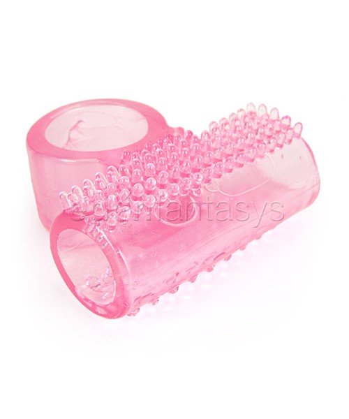 Clit brush cockring