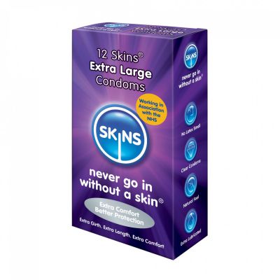 Skins Extra Large Condoms 12 Skins
