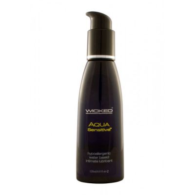 Wicked Aqua Sensitive Hypo Allergenic Lube 120ml