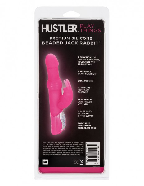 HUSTLER® Playthings Premium Silicone Beaded Jack Rabbit — image 7 of 7