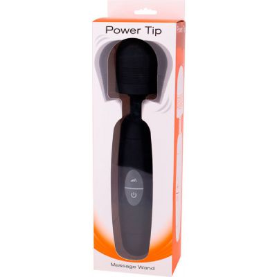 Power Tip Massage Wand Black