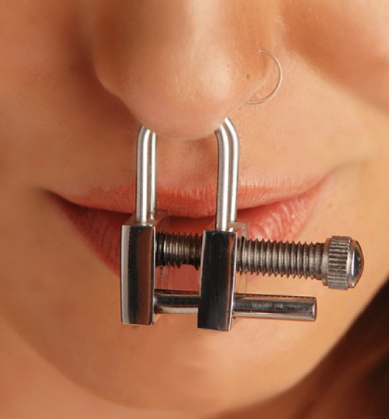 Nose Shackle Stainless Steel (Silver )