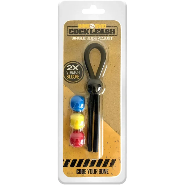 Cock Leash Single Black — image 4 of 12