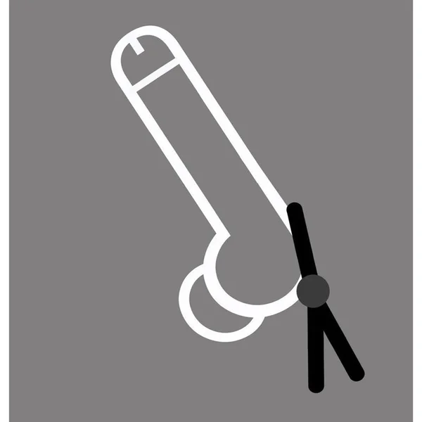 Cock Leash Single Black — image 9 of 12