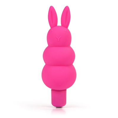 Bunny pleaser silicone discreet vibrator