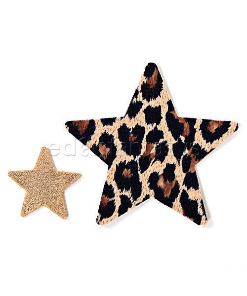 Leopard star pasties