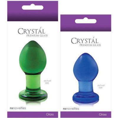 Crystal Premium Glass Plug