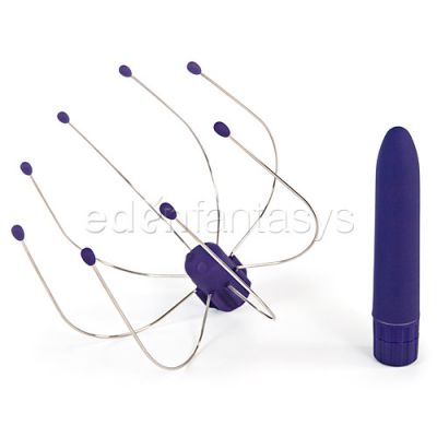 Vibrating head massager