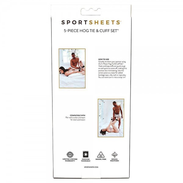 SPORTSHEETS HOG TIE AND CUFF SET