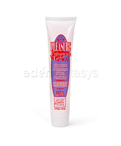 Pleasure enhancing gel