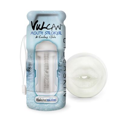 CYBERSKIN VULCAN MOUTH CLEAR STROKER