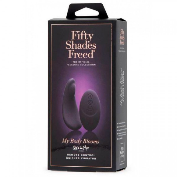 Fifty Shades Freed - My Body Blooms Rechargeable Panty Vibrator with Remote