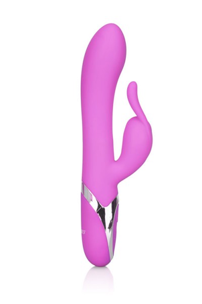 California Exotic Rechargeable Rotating Beaded 9" Rabbit Vibrator - Long Ears
