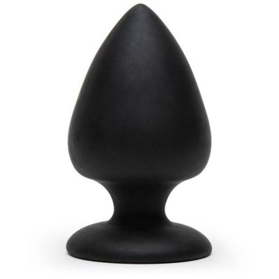Colt XL Butt Plug Black Big Boy Silicone Anal Toy for Men
