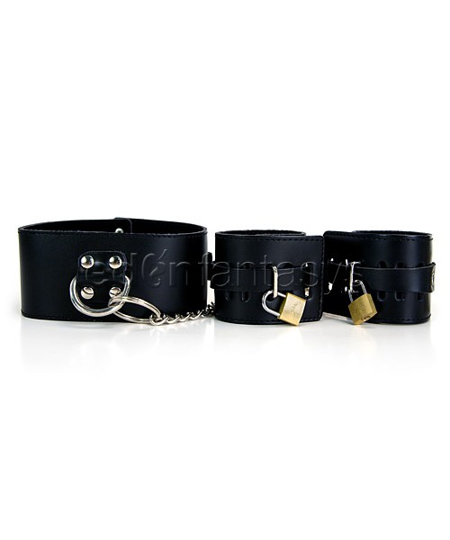 Leather entrapment kit