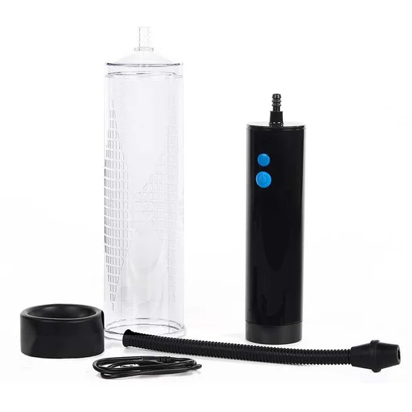 Electric Penis Pump & Comfort Controller for Men by Lynk Pleasure | Clear Cylinder — image 3 of 8