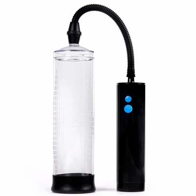 Electric Penis Pump Comfort Controller for Men by Lynk Pleasure Clear Cylinder