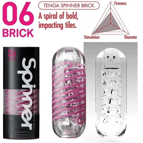 Tenga Spinner Masturbator Series | Spinning Realistic Male Stroker Sleeve — image 7 of 13